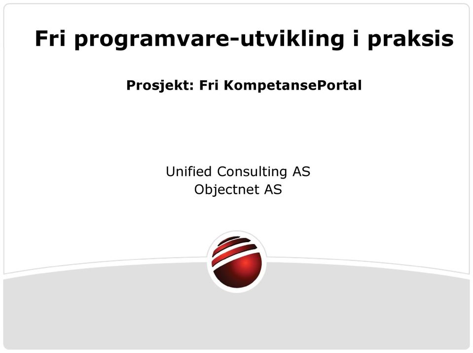 KompetansePortal Unified