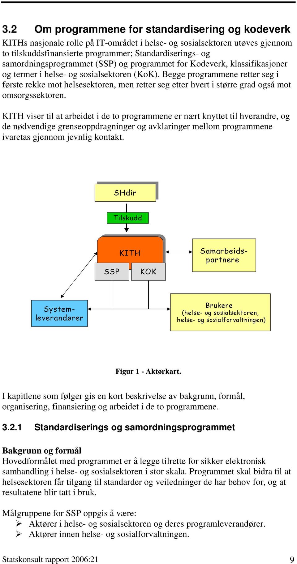 Begge programmene retter seg i første rekke mot helsesektoren, men retter seg etter hvert i større grad også mot omsorgssektoren.