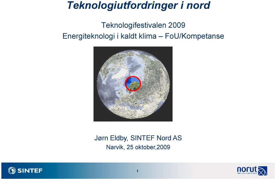 Energiteknologi i kaldt klima