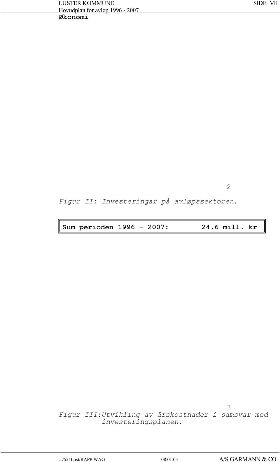 2 Sum perioden 1996-2007: 24,6 mill.