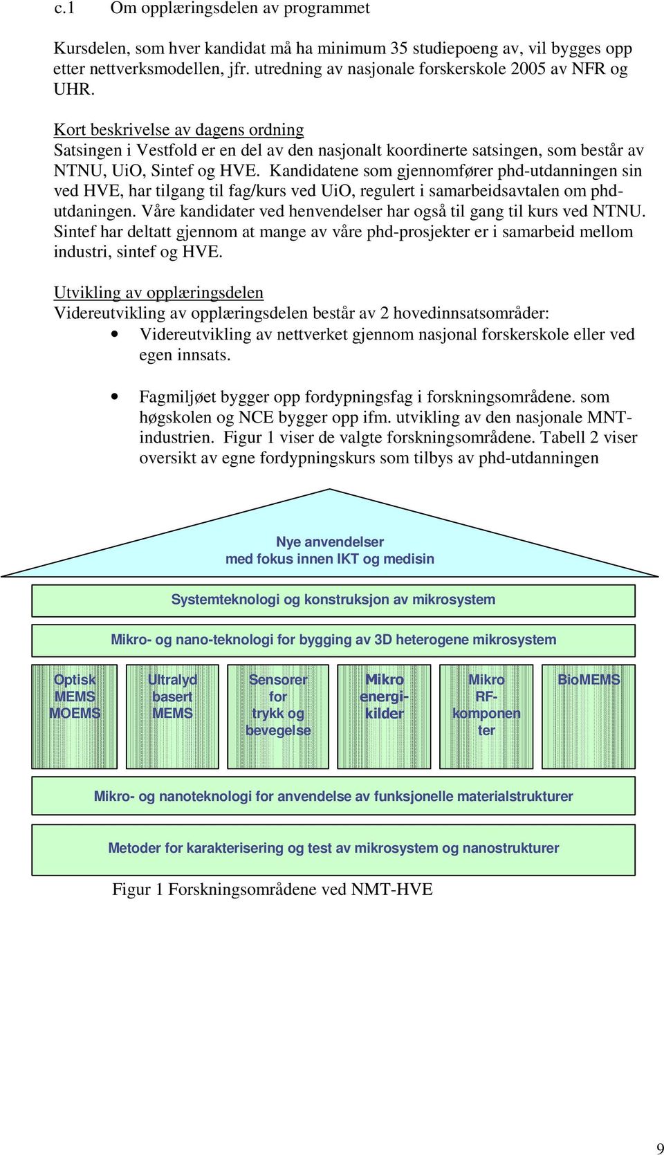 Kandidatene som gjennomfører phd-utdanningen sin ved HVE, har tilgang til fag/kurs ved UiO, regulert i samarbeidsavtalen om phdutdaningen.