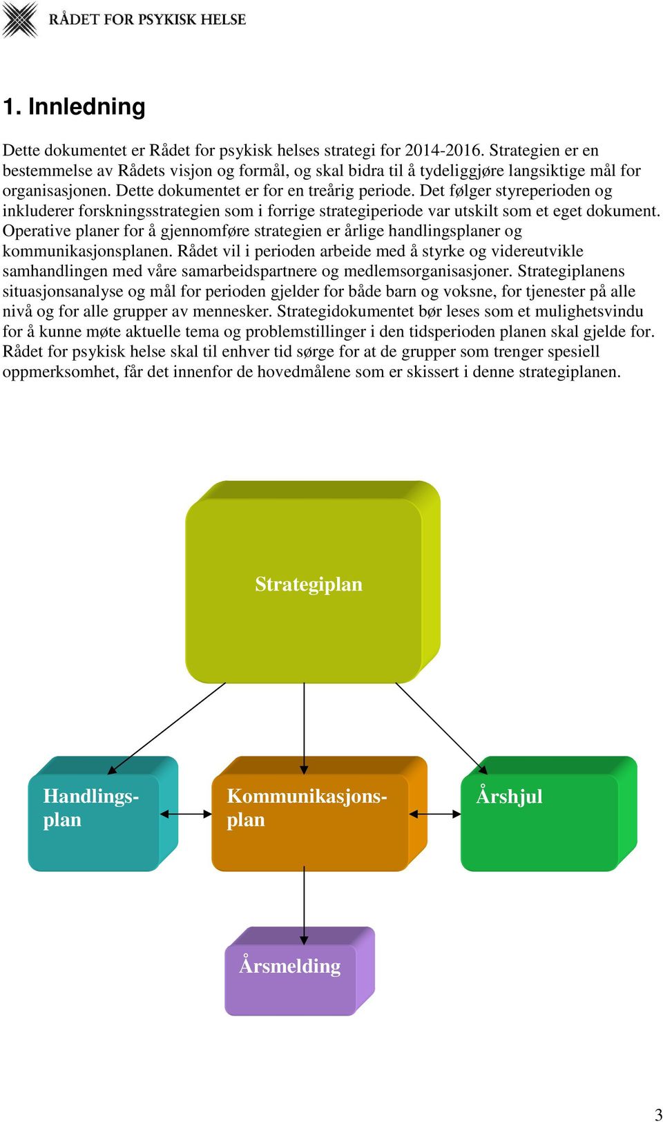 Det følger styreperioden og inkluderer forskningsstrategien som i forrige strategiperiode var utskilt som et eget dokument.