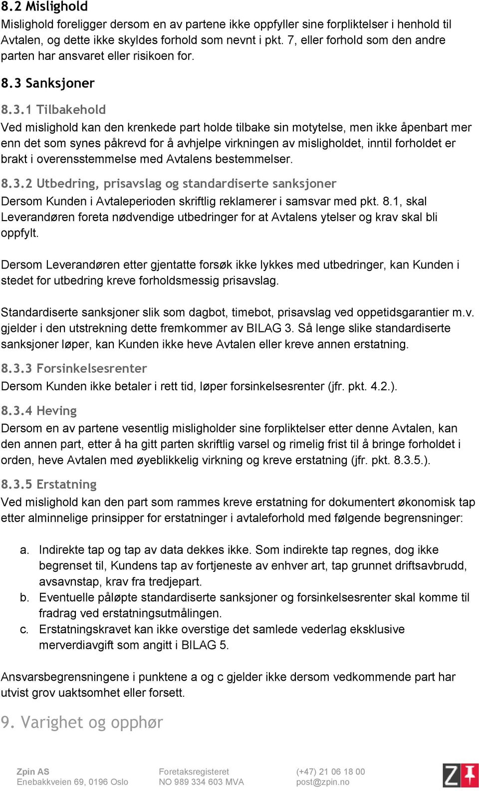 Sanksjoner 8.3.