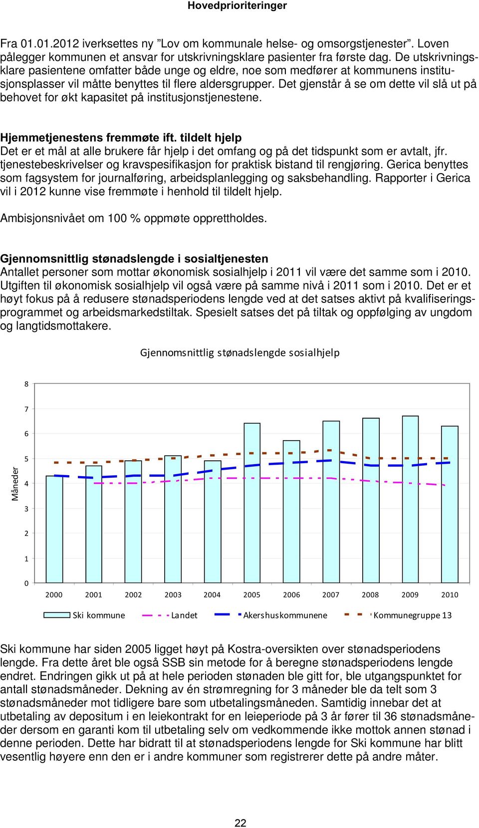 Det gjenstår å se om dette vil slå ut på behovet for økt kapasitet på institusjonstjenestene. Hjemmetjenestens fremmøte ift.