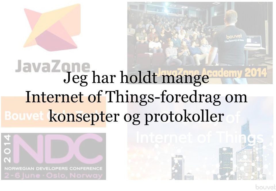 Things-foredrag om