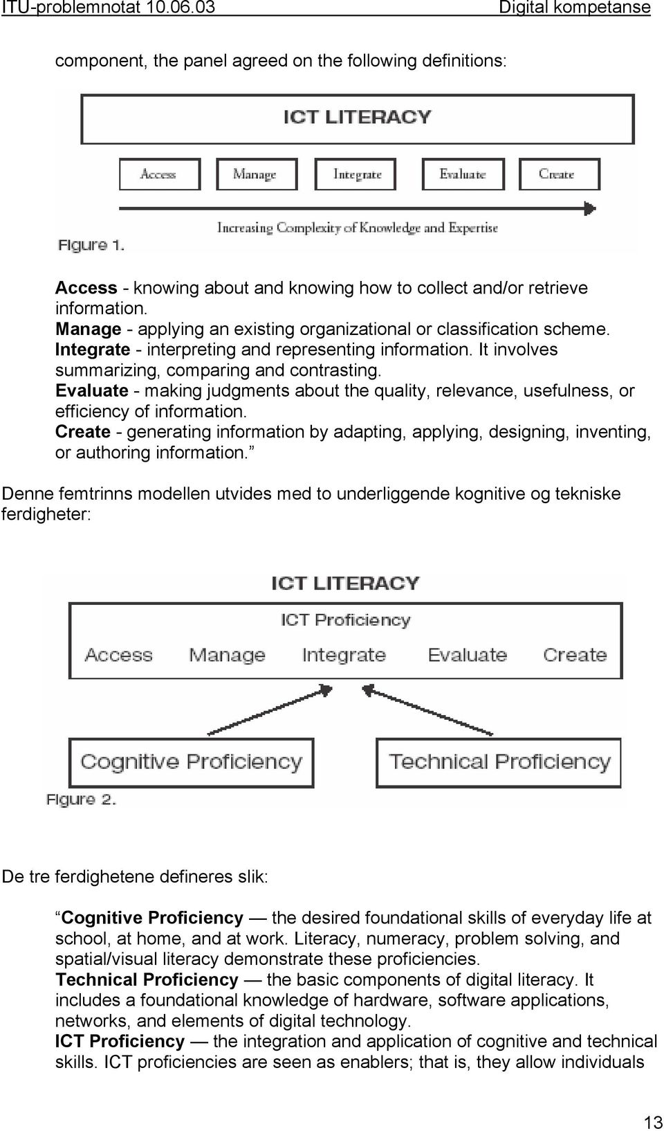 Evaluate - making judgments about the quality, relevance, usefulness, or efficiency of information.