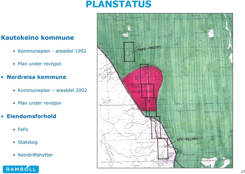 kommune Kommuneplan arealdel 2002 Plan under