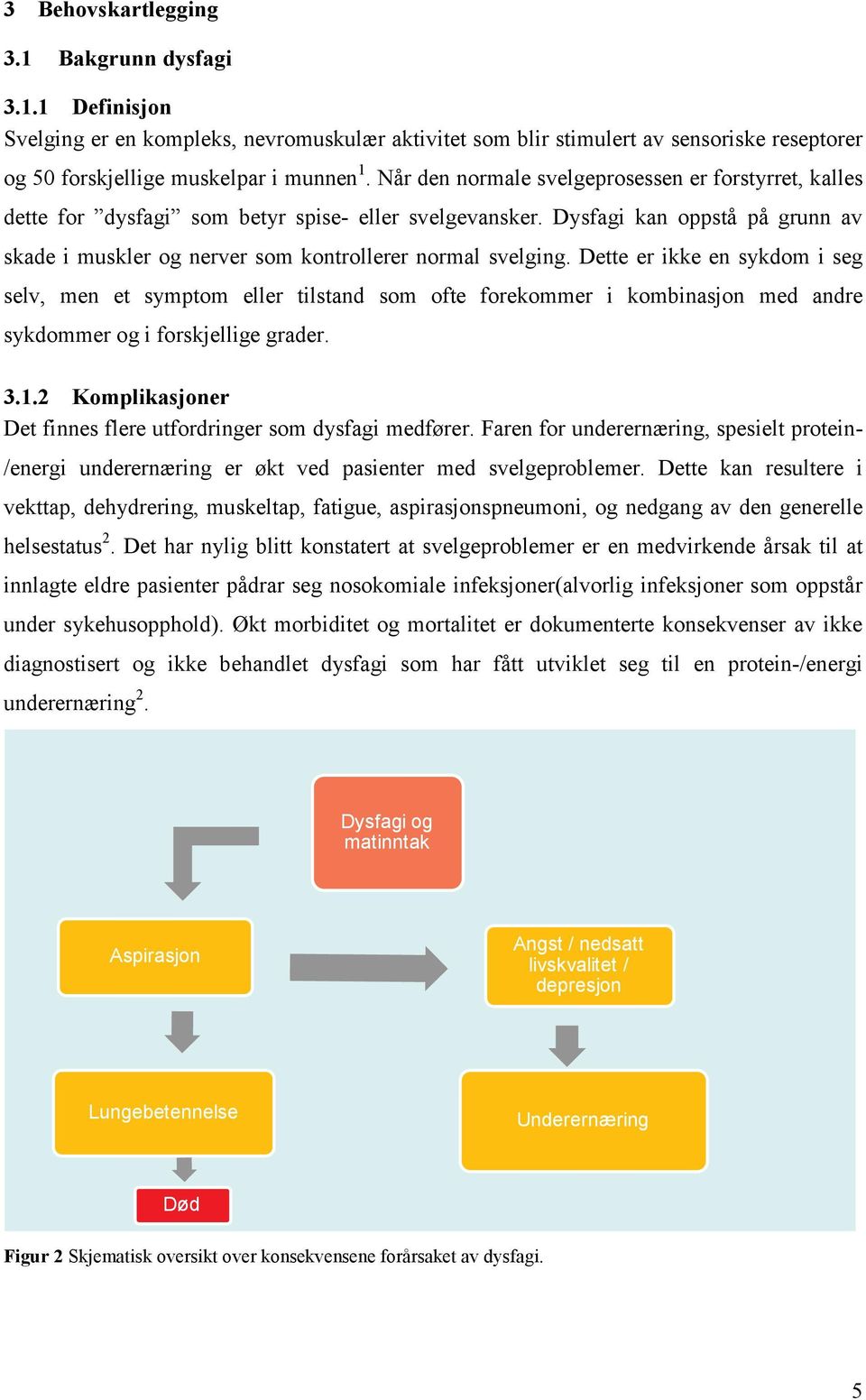 Dette er ikke en sykdom i seg selv, men et symptom eller tilstand som ofte forekommer i kombinasjon med andre sykdommer og i forskjellige grader. 3.1.