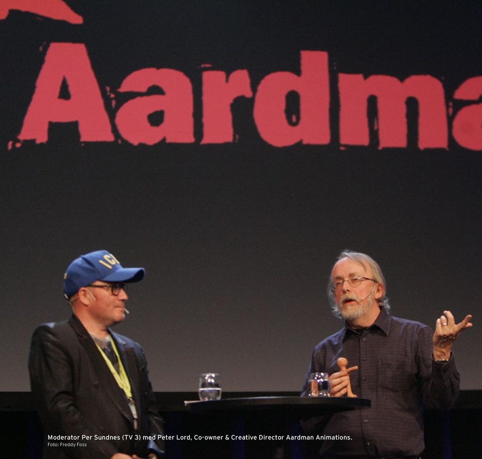 & Creative Director Aardman