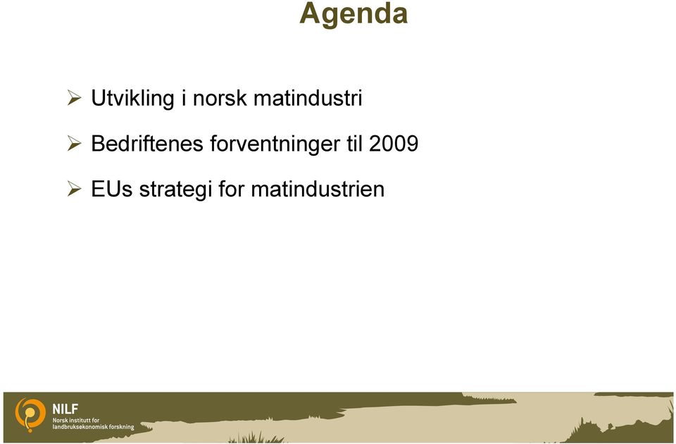 forventninger til 2009