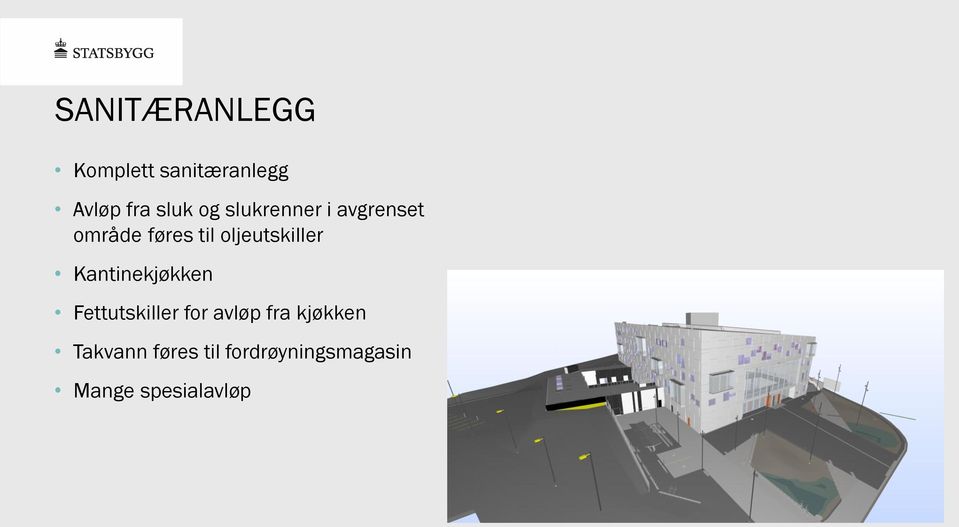 oljeutskiller Kantinekjøkken Fettutskiller for avløp