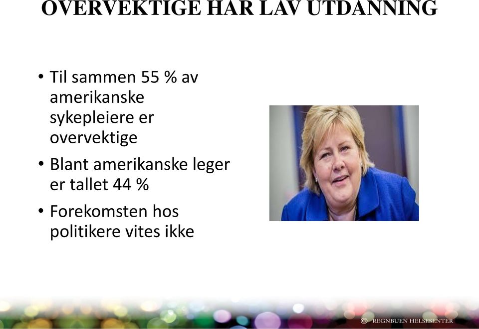 overvektige Blant amerikanske leger er