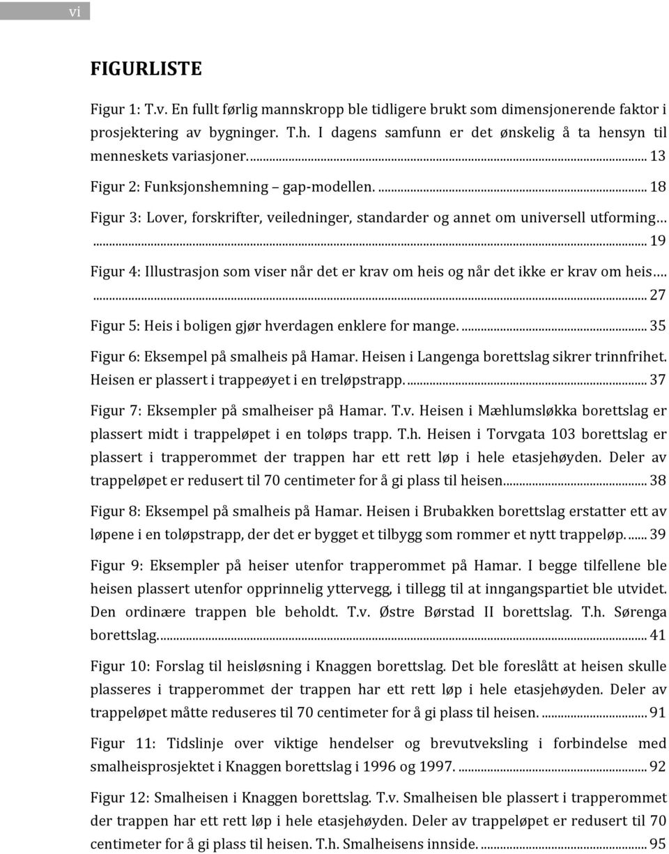 ... 18 Figur 3: Lover, forskrifter, veiledninger, standarder og annet om universell utforming... 19 Figur 4: Illustrasjon som viser når det er krav om heis og når det ikke er krav om heis.