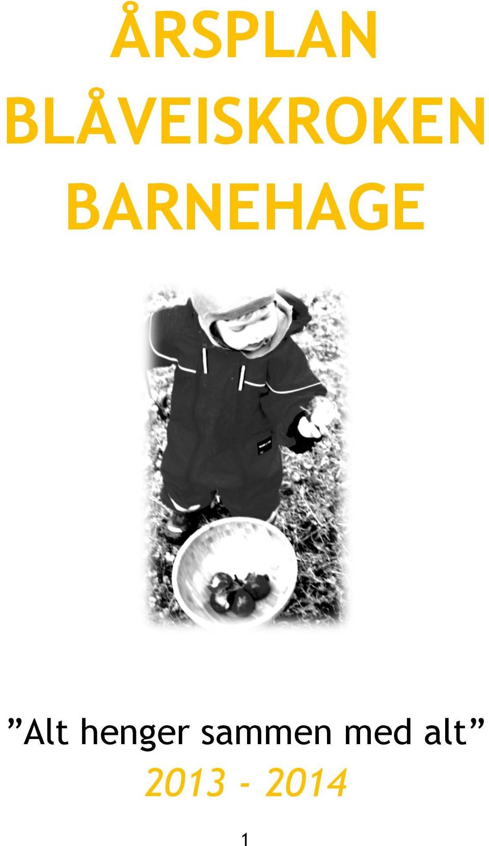 BARNEHAGE Alt