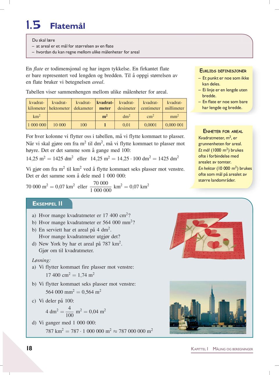 Kvadratcentimeter til kvadratdesimeter