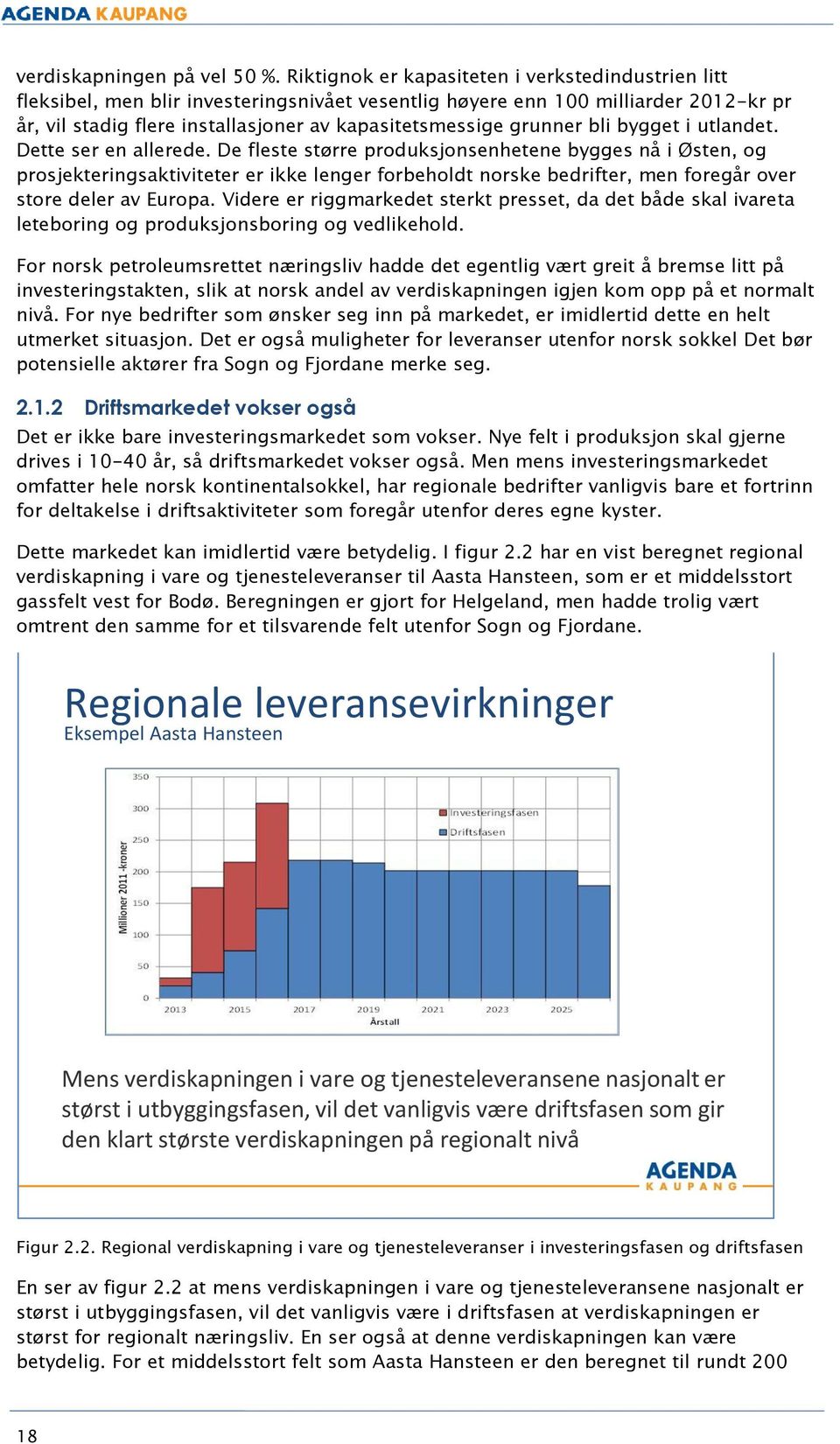 grunner bli bygget i utlandet. Dette ser en allerede.