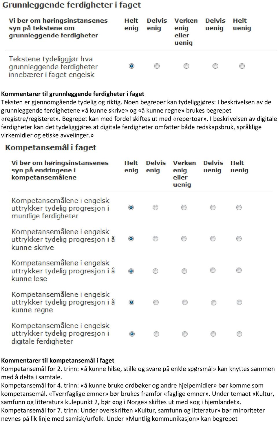 Begrepet kan med fordel skiftes ut med «repertoar».