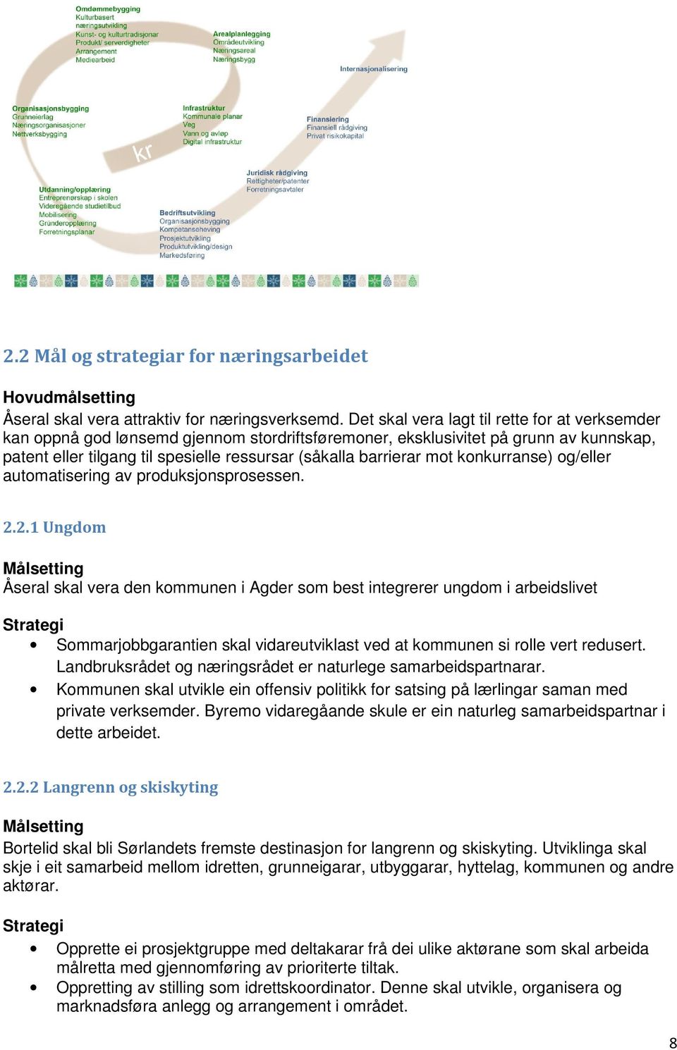 mot konkurranse) og/eller automatisering av produksjonsprosessen. 2.