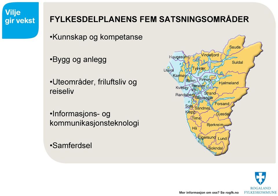 Uteområder, friluftsliv og reiseliv