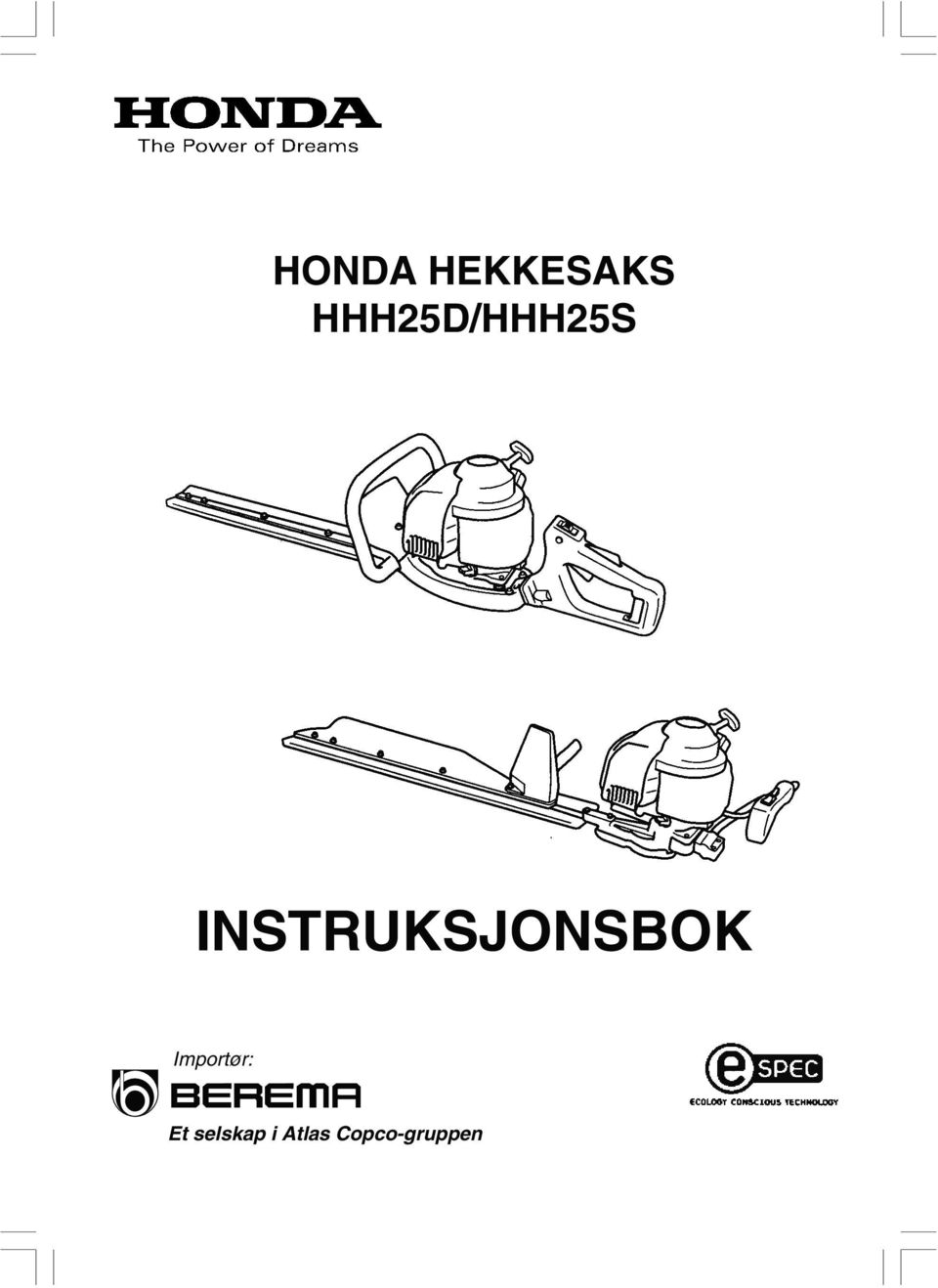 INSTRUKSJONSBOK