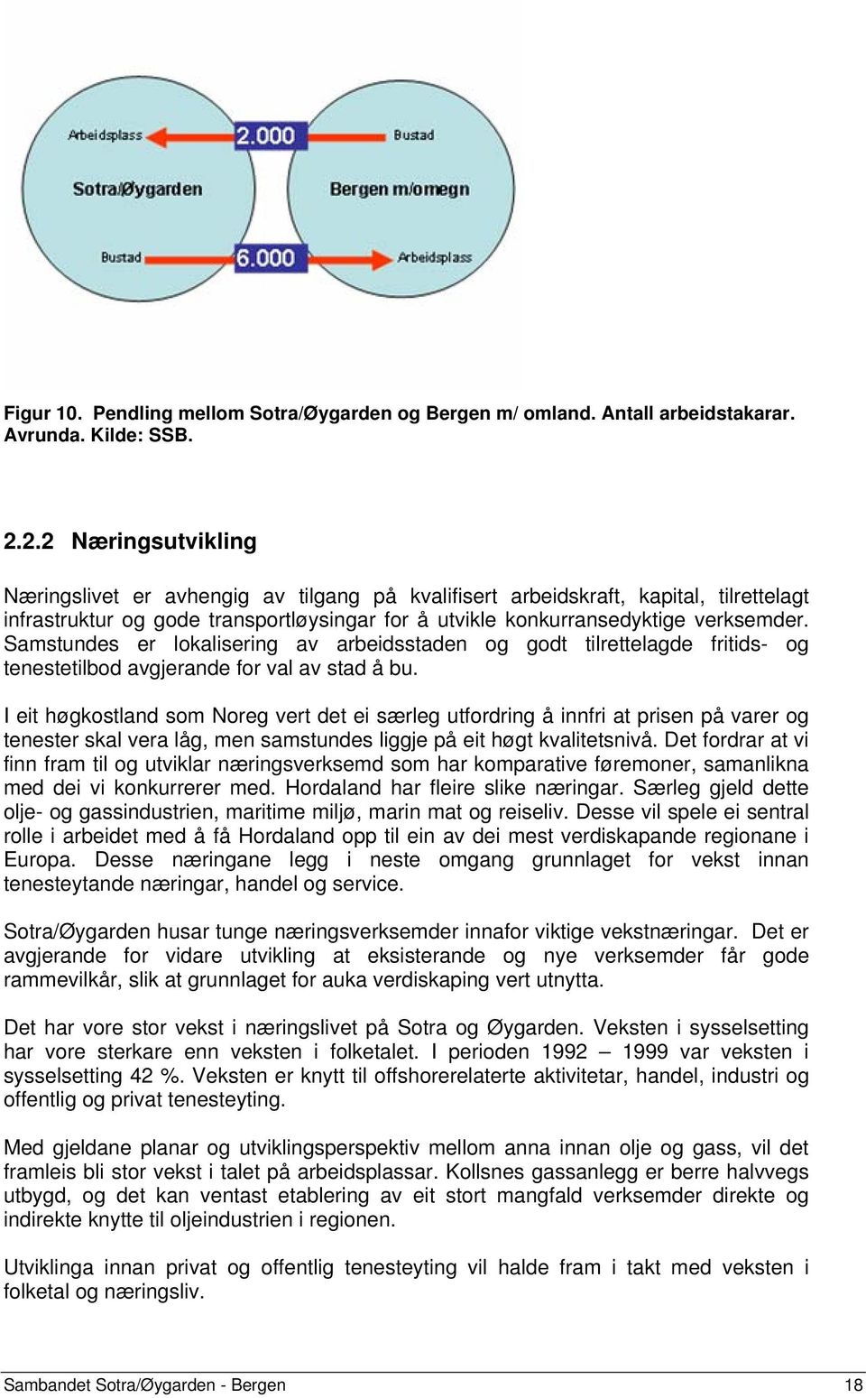 Samstundes er lokalisering av arbeidsstaden og godt tilrettelagde fritids- og tenestetilbod avgjerande for val av stad å bu.