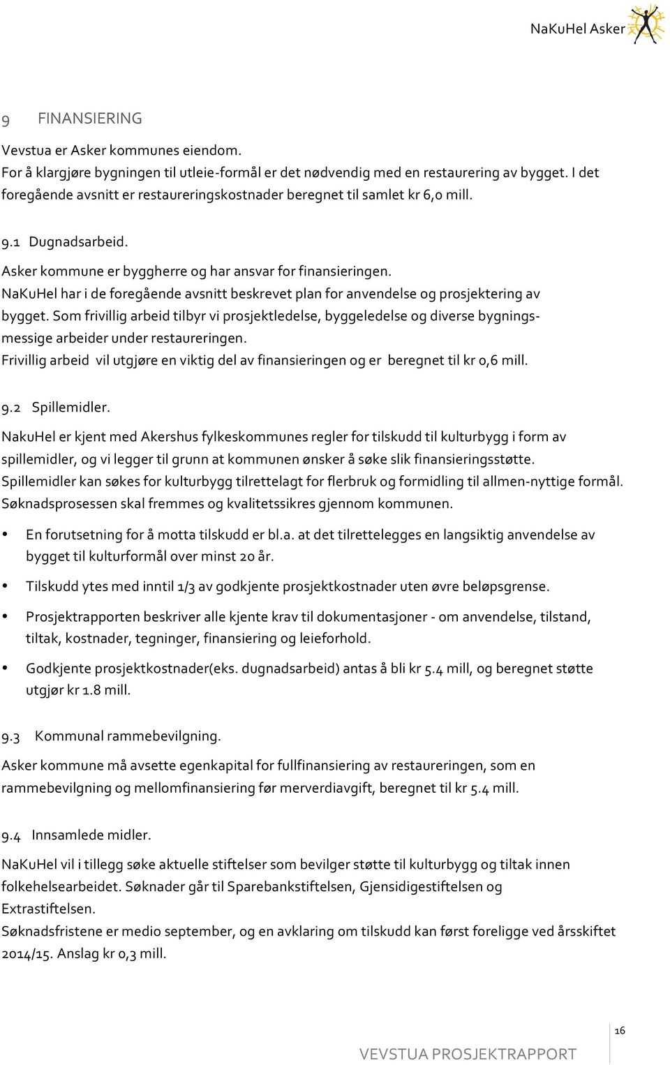 NaKuHelharideforegåendeavsnittbeskrevetplanforanvendelseogprosjekteringav bygget.somfrivilligarbeidtilbyrviprosjektledelse,byggeledelseogdiversebygnings> messigearbeiderunderrestaureringen.