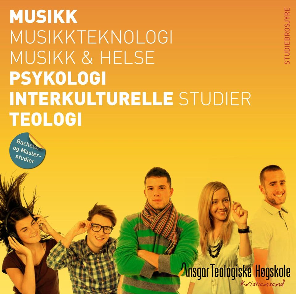 STUDIER TEOLOGI STUDIEBROSJYRE