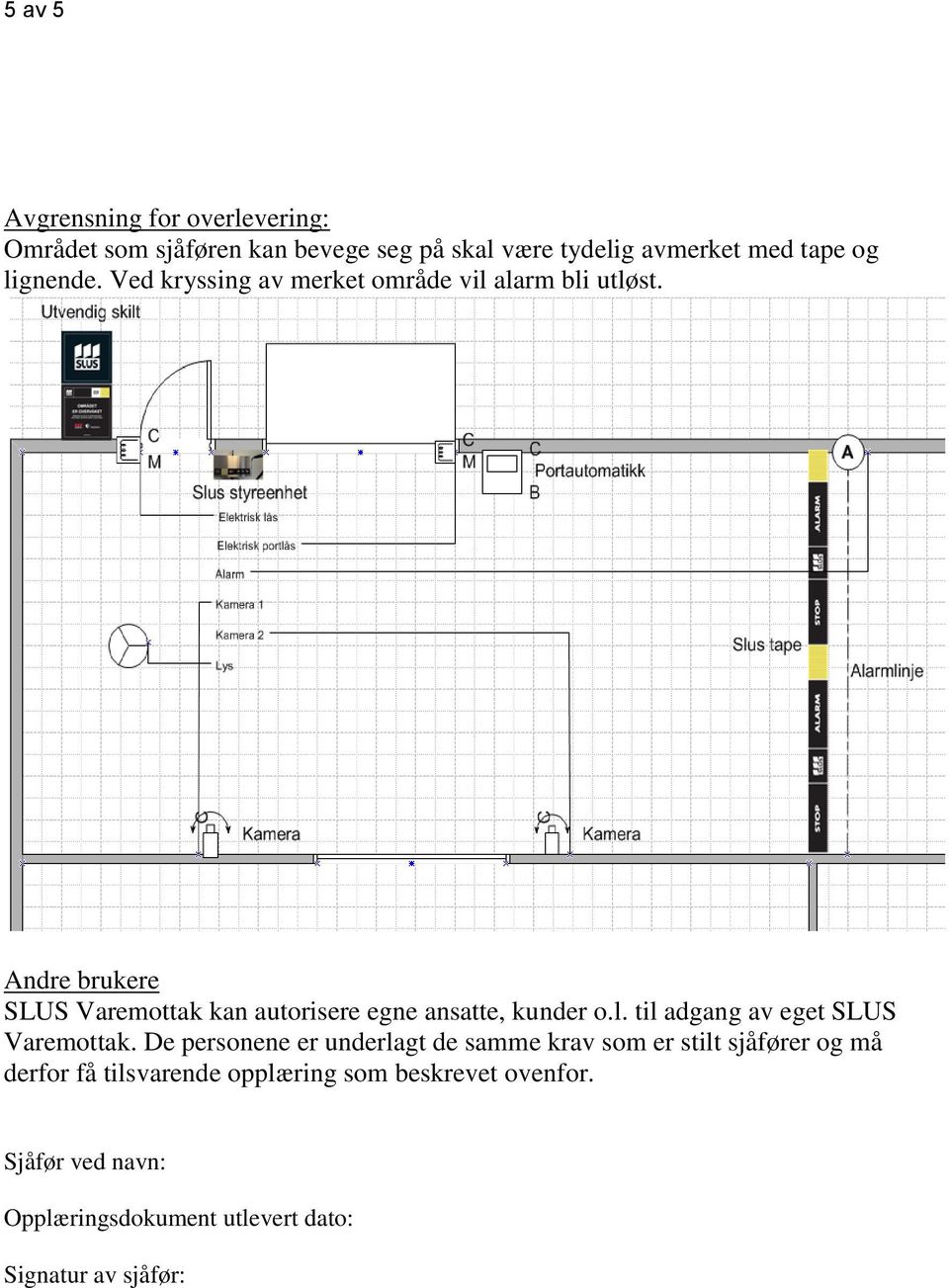 Andre brukere SLUS Varemottak kan autorisere egne ansatte, kunder o.l. til adgang av eget SLUS Varemottak.