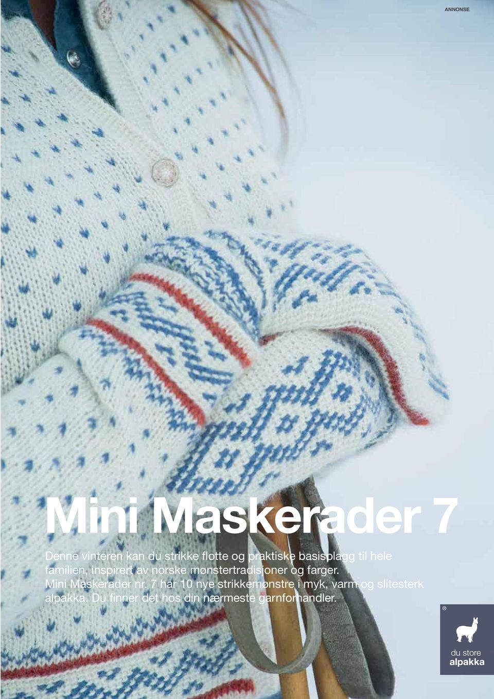 mønstertradisjoner og farger. Mini Maskerader nr.