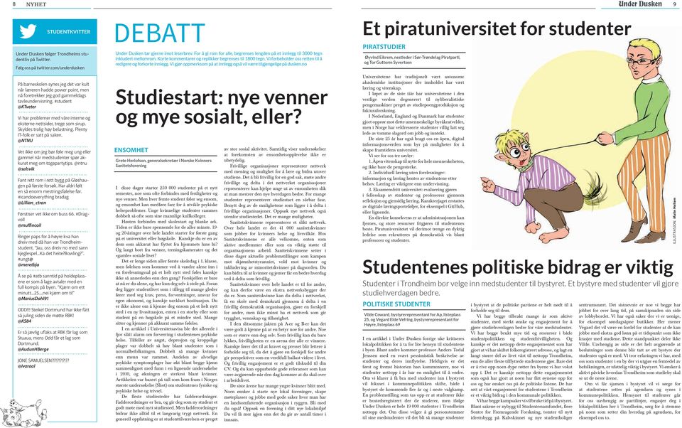 #student @KTveter Vi har problemer med våre interne og eksterne nettsider, trege som sirup. Skyldes trolig høy belastning. Plenty IT-folk er satt på saken.