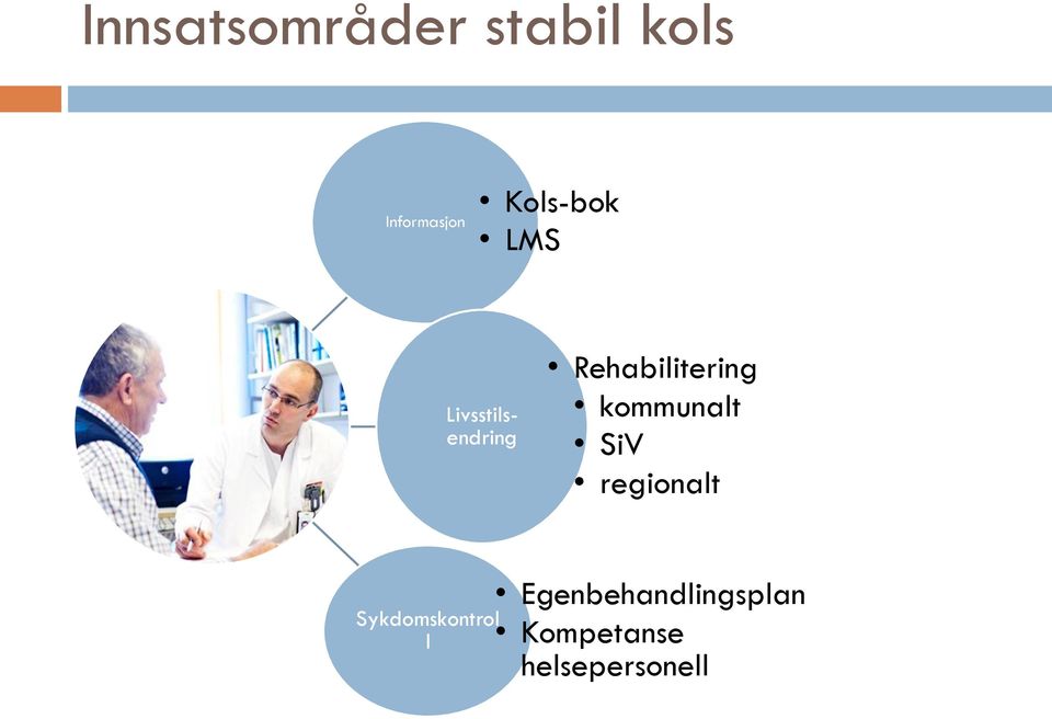 Rehabilitering kommunalt SiV regionalt