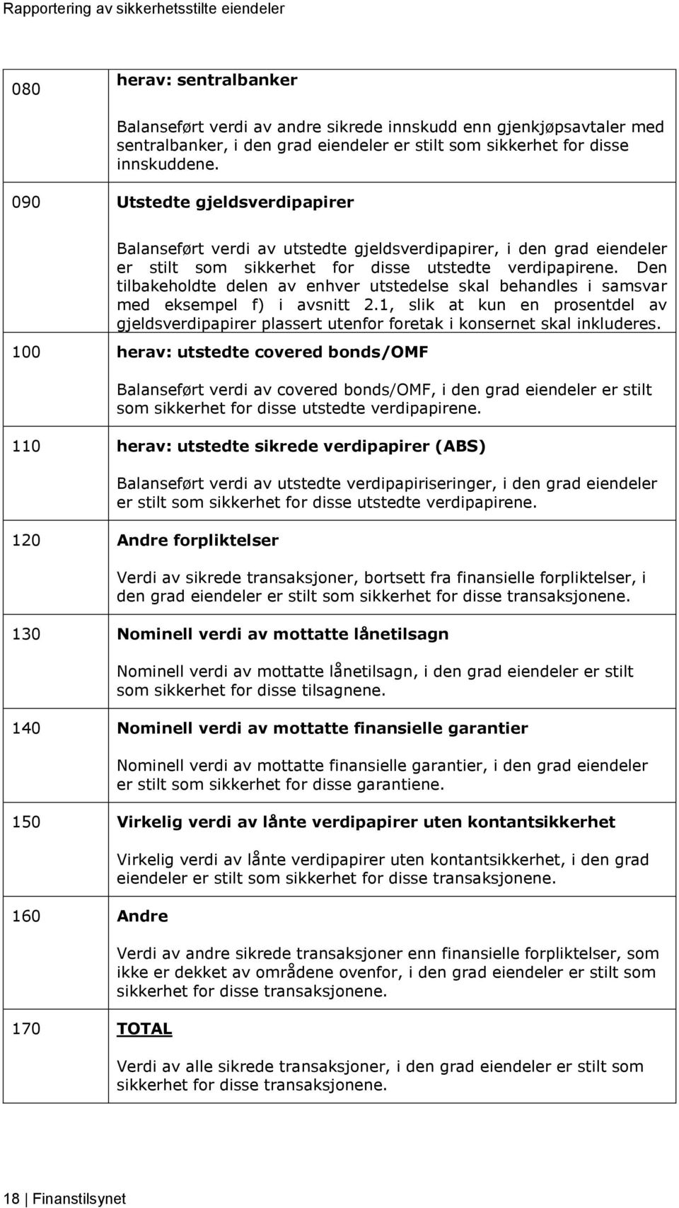 Den tilbakeholdte delen av enhver utstedelse skal behandles i samsvar med eksempel f) i avsnitt 2.