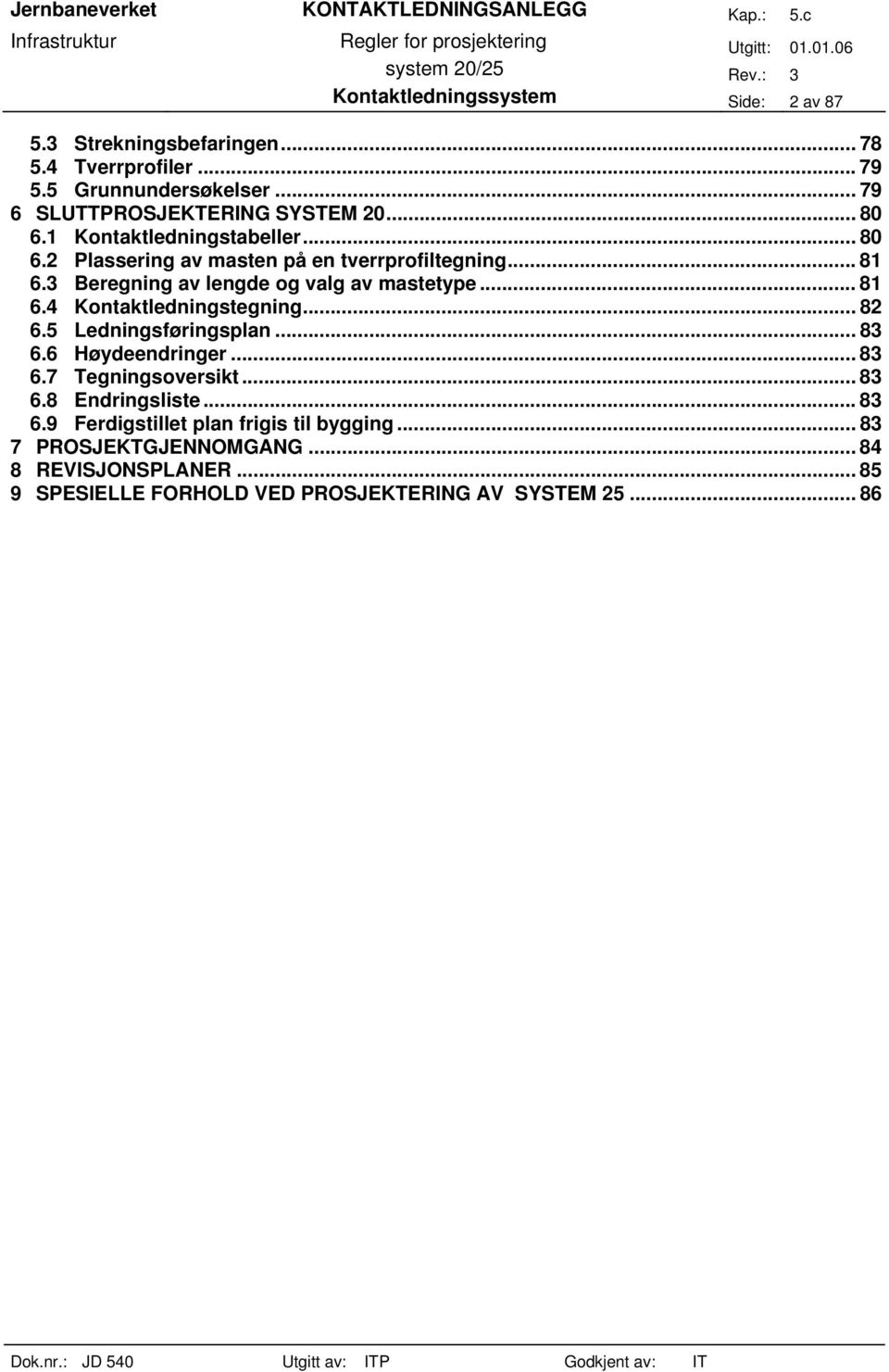 .. 82 6.5 Ledningsføringsplan... 83 6.6 Høydeendringer... 83 6.7 Tegningsoversikt... 83 6.8 Endringsliste... 83 6.9 Ferdigstillet plan frigis til bygging.