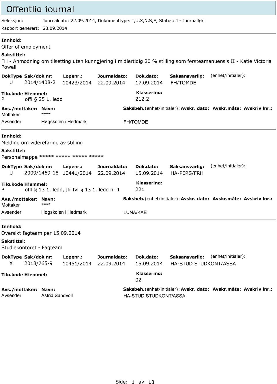 2014/1408-2 10423/2014 FH/TOMDE P offl 25 1. ledd 212.