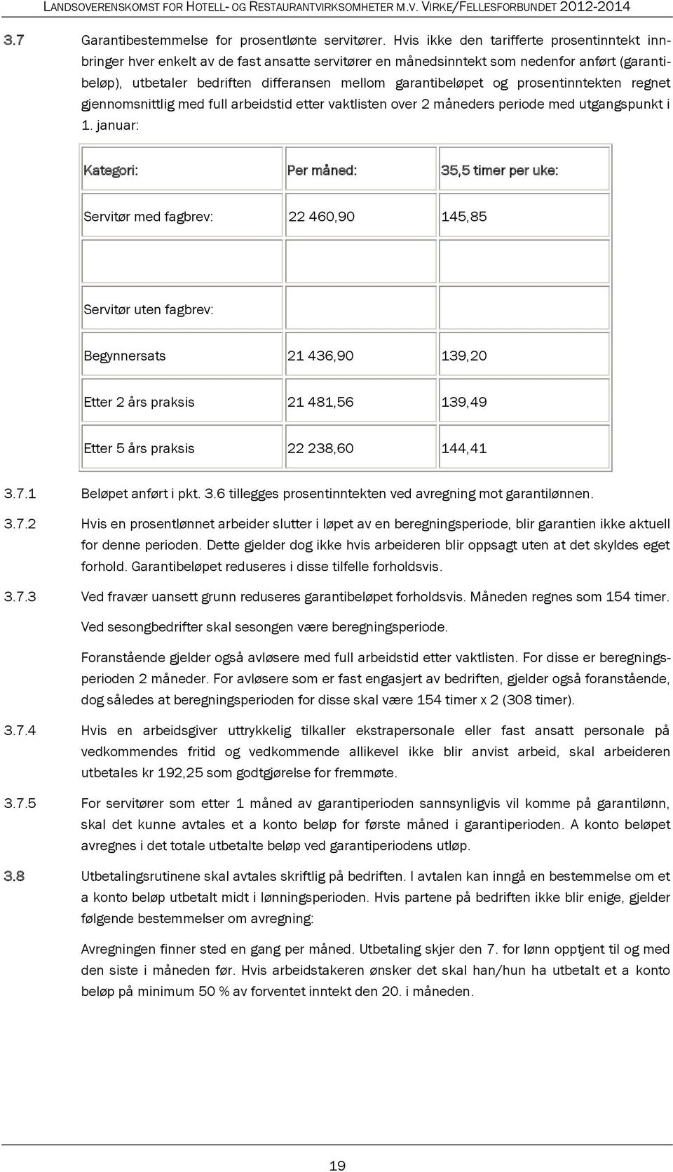 og prosentinntekten regnet gjennomsnittlig med full arbeidstid etter vaktlisten over 2 måneders periode med utgangspunkt i 1.