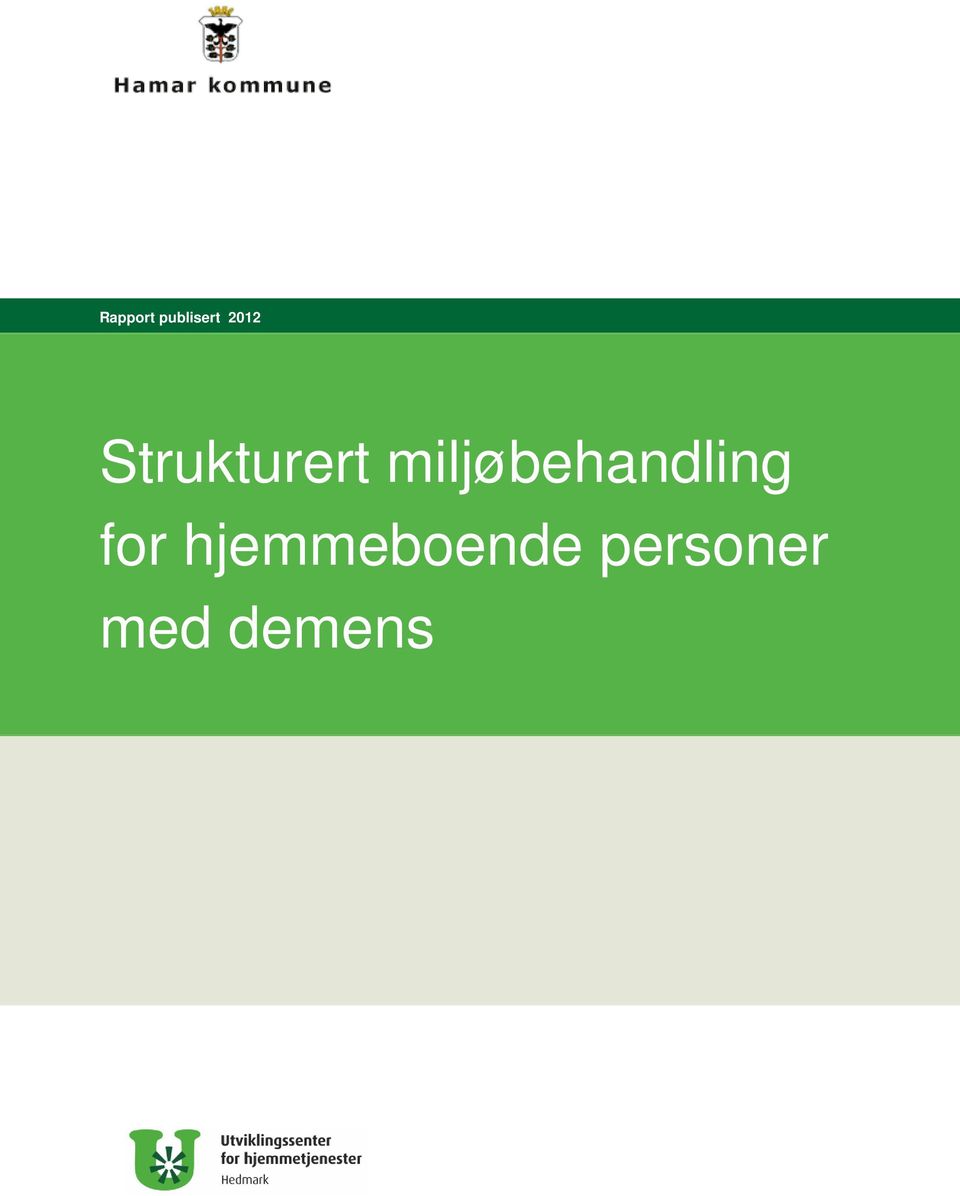 miljøbehandling for