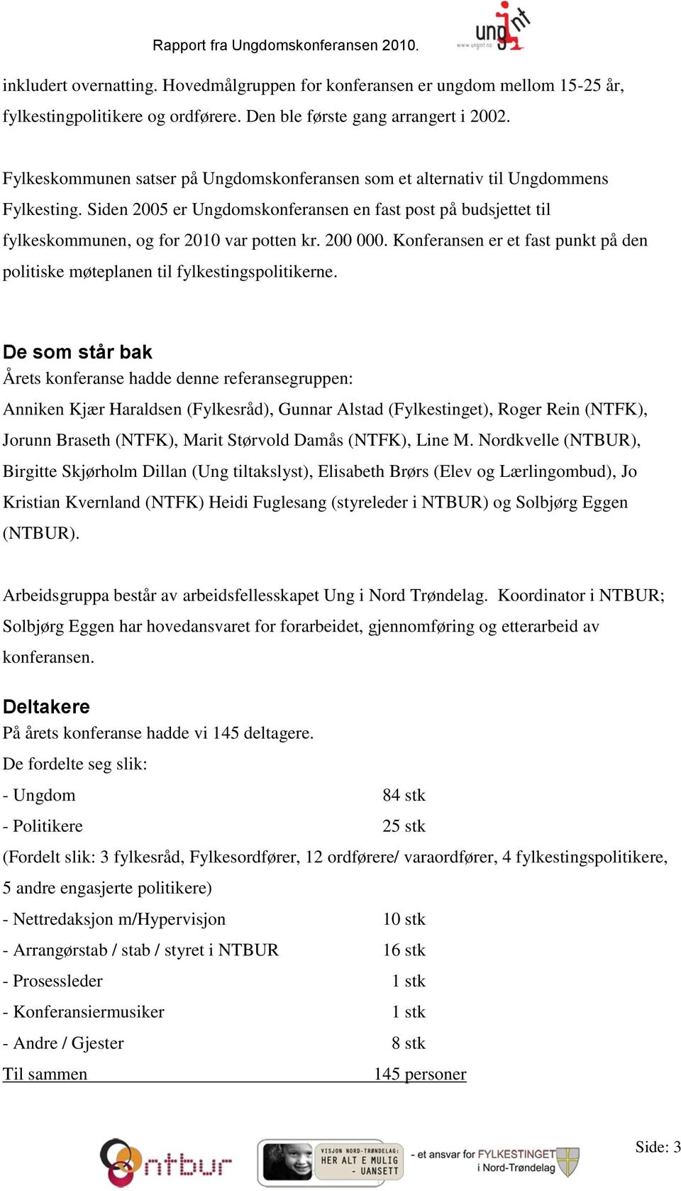 200 000. Konferansen er et fast punkt på den politiske møteplanen til fylkestingspolitikerne.