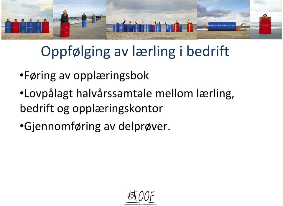 halvårssamtale mellom lærling,