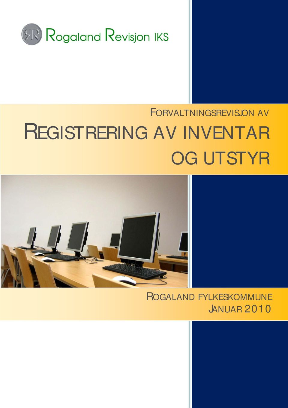 INVENTAR OG UTSTYR