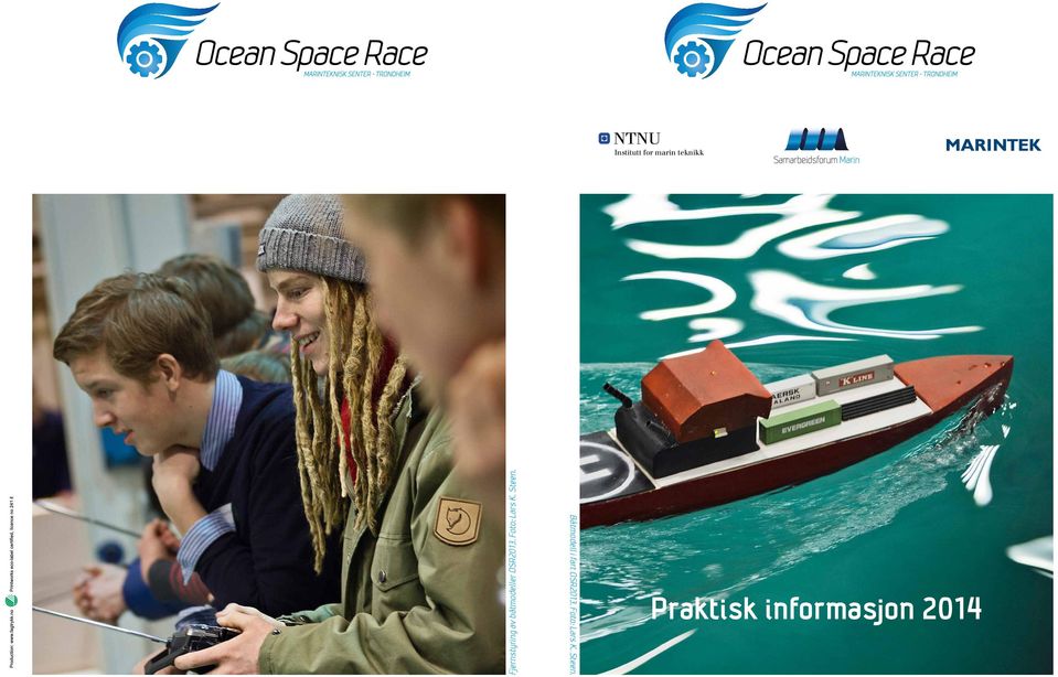 teknikk Institutt for marin teknikk Fjernstyring av båtmodeller OSR2013.