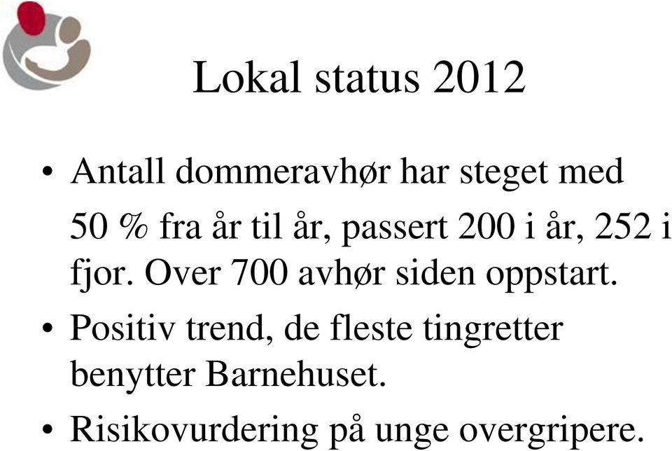 Over 700 avhør siden oppstart.