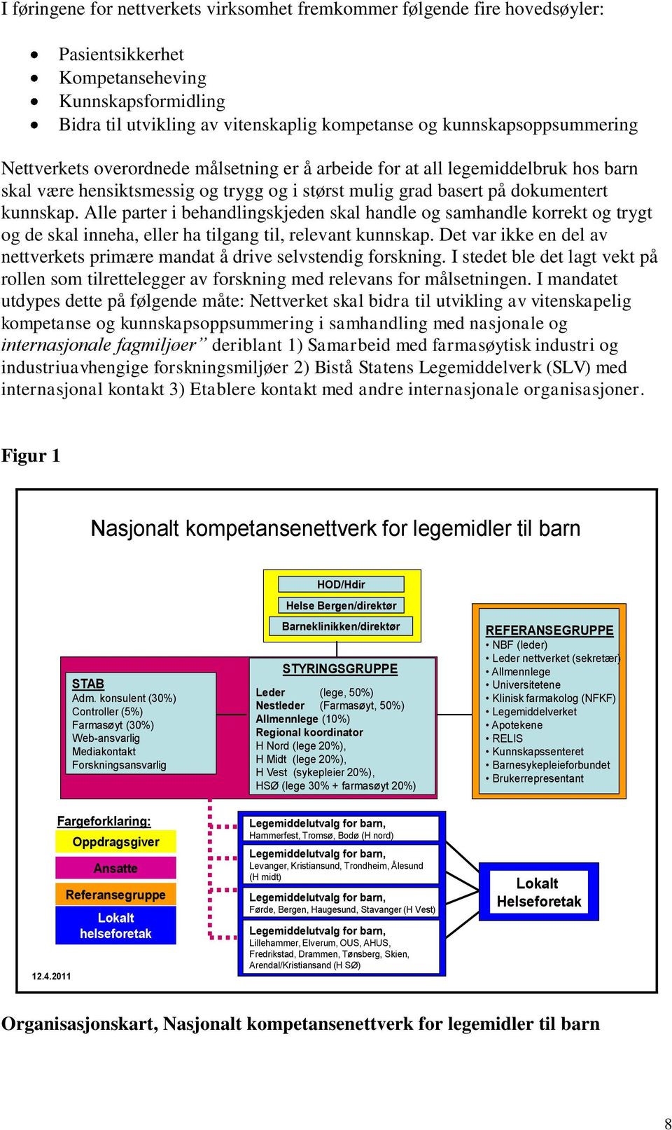 Alle parter i behandlingskjeden skal handle og samhandle korrekt og trygt og de skal inneha, eller ha tilgang til, relevant kunnskap.