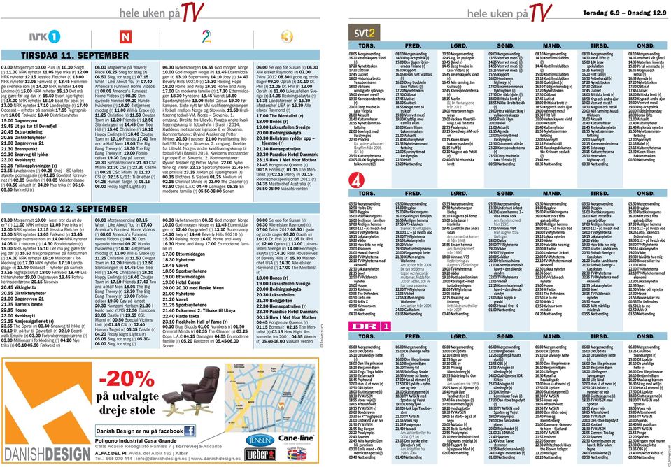 10 Landeplage 17.40 Oddasat nyheter på samisk 17.55 Tegnspråknytt 18.00 Førkveld 18.40 Distriktsnyheter 19.00 Dagsrevyen 19.45 Ut på tur til Dovrefjell 20.45 Extra-trekning 20.55 Distriktsnyheter 21.