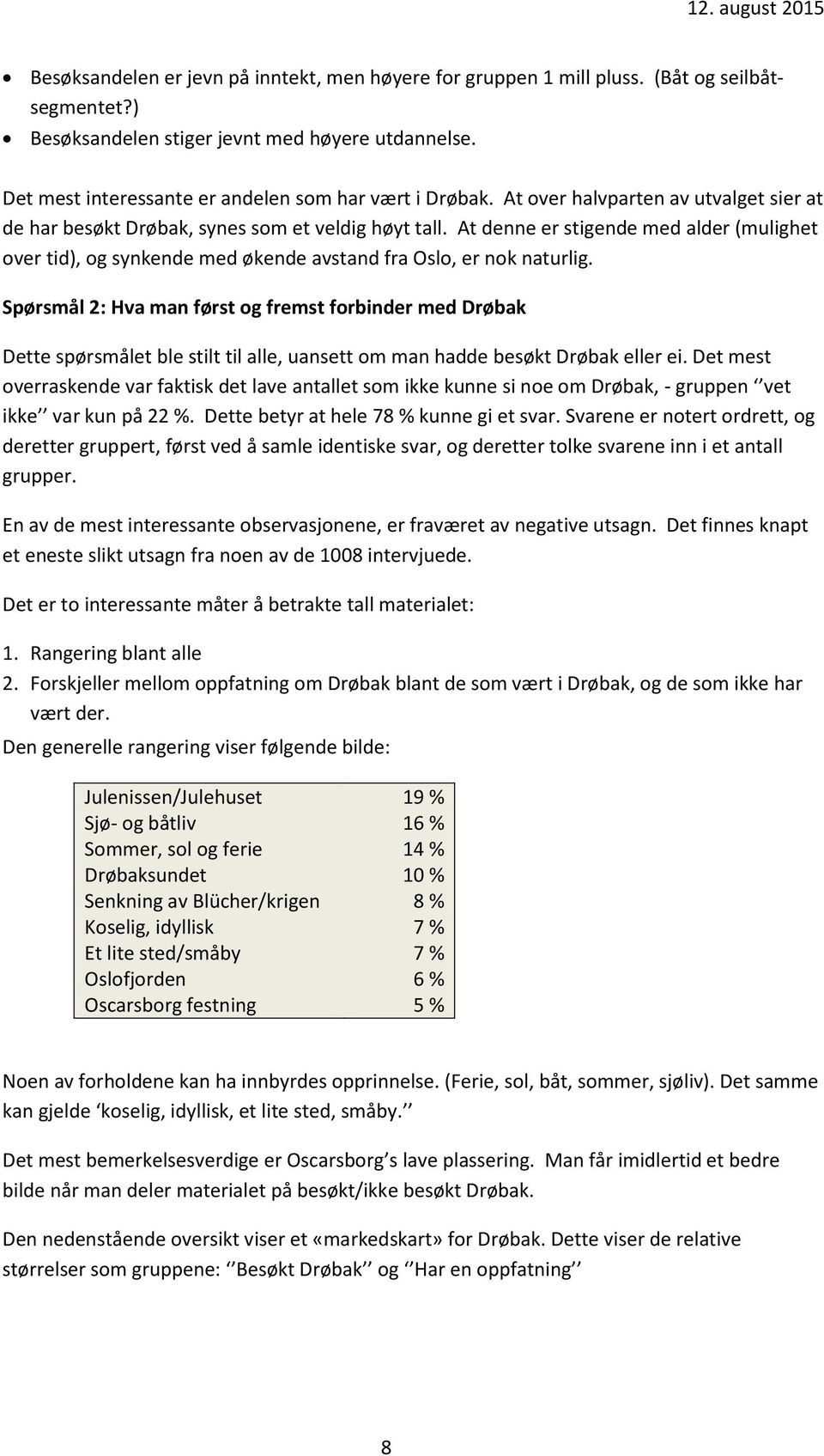 At denne er stigende med alder (mulighet over tid), og synkende med økende avstand fra Oslo, er nok naturlig.