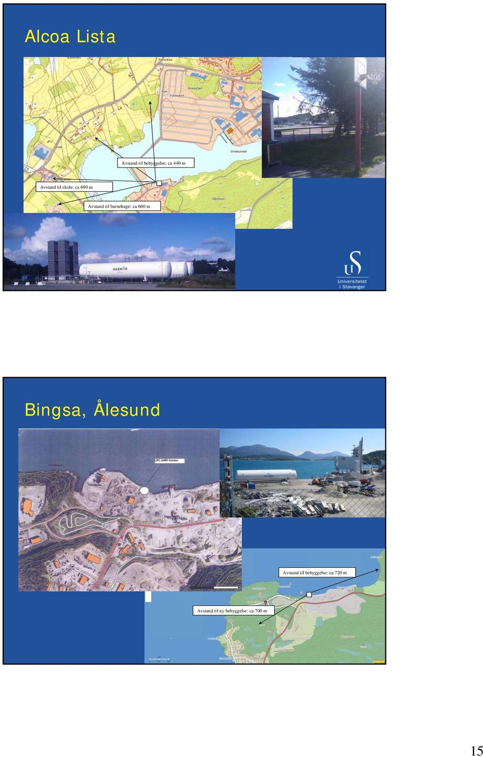 barnehage: ca 660 m Bingsa, Ålesund Avstand til