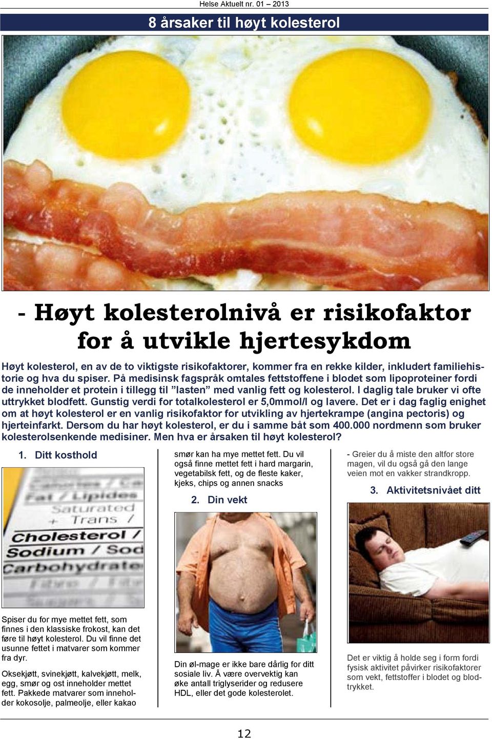 familiehistorie og hva du spiser. På medisinsk fagspråk omtales fettstoffene i blodet som lipoproteiner fordi de inneholder et protein i tillegg til lasten med vanlig fett og kolesterol.