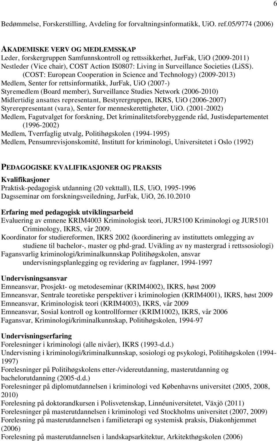 Societies (LiSS).