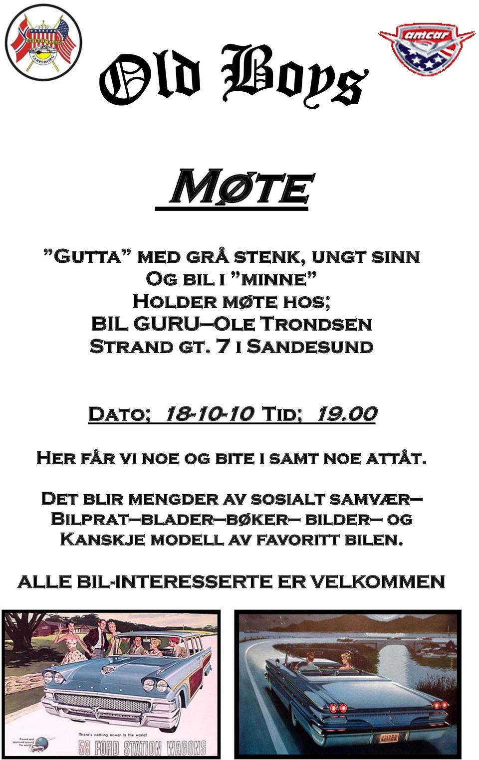 00 Her får vi noe og bite i samt noe attåt.