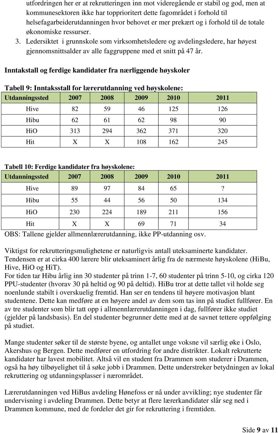 Ledersiktet i grunnskole som virksomhetsledere og avdelingsledere, har høyest gjennomsnittsalder av alle faggruppene med et snitt på 47 år.