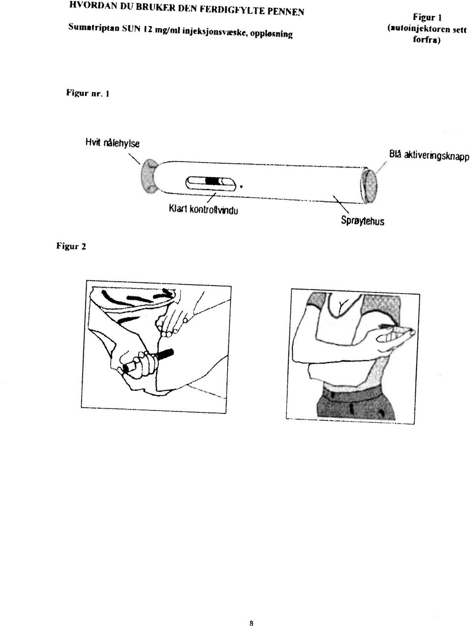 Figur 1 (autoinjek(orexi eti forfra) Figur ar.